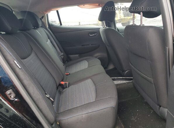 1N4CZ1CVXSC559658 2025 NISSAN LEAF Black Rear seats view