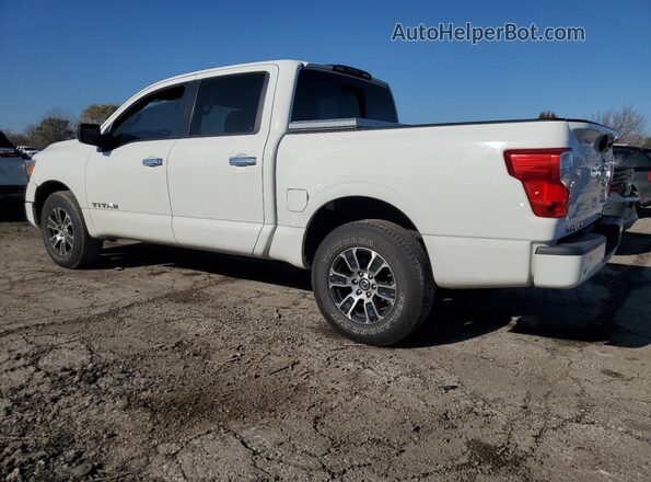 1N6AA1EC3MN529913 2021 NISSAN TITAN White Trasero izquierdo