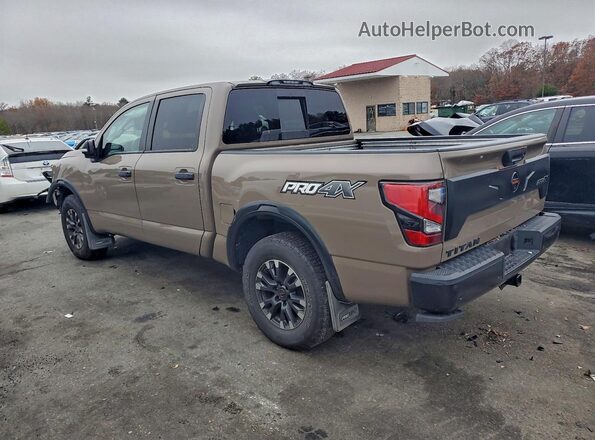 1N6AA1ED5MN503922 2021 NISSAN TITAN Tan Задня ліва чверть