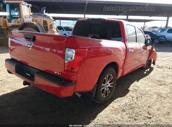 1N6AA1EF1LN503755 2020 NISSAN TITAN Red Rear right
