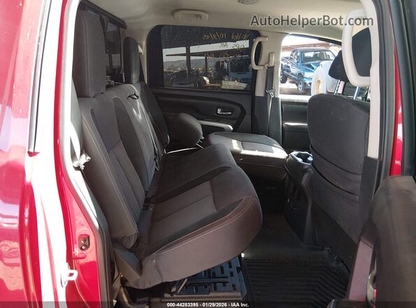 1N6AA1EF1LN503755 2020 NISSAN TITAN Red VIN sticker view