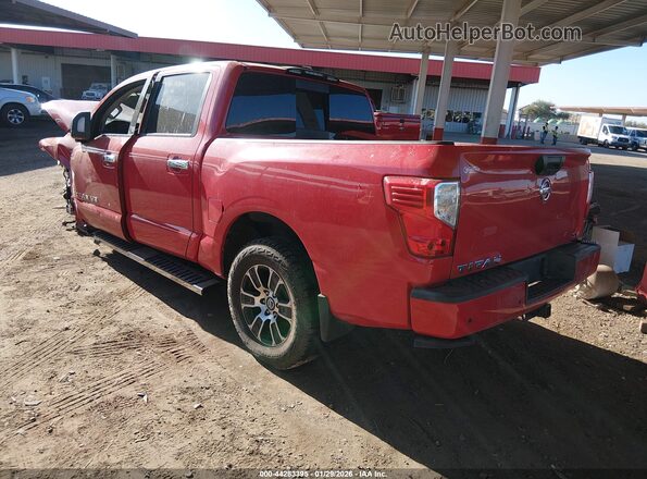 1N6AA1EF1LN503755 2020 NISSAN TITAN Red Rear left