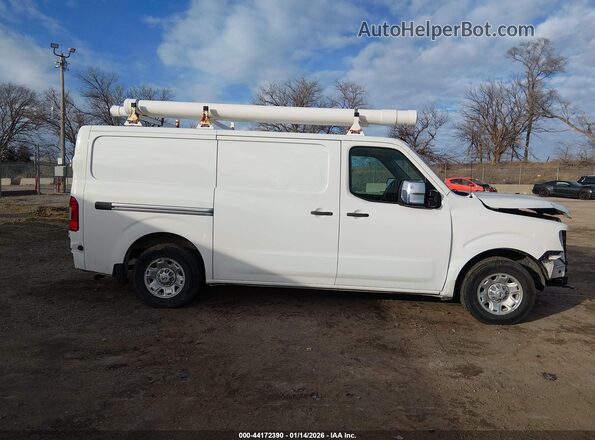 1N6AF0KY6JN808375 2018 NISSAN NV CARGO NV2500 HD White Սալոնի հետևի տեսք