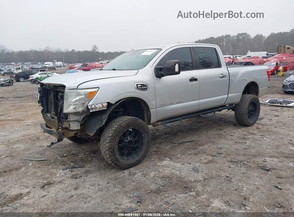 1N6BA1F3XHN519016 2017 NISSAN TITAN XD Silver 