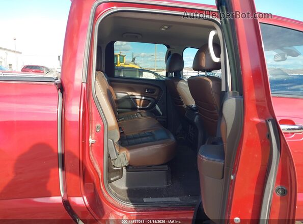 1N6BA1F41GN516397 2016 NISSAN TITAN XD Burgundy VIN sticker view