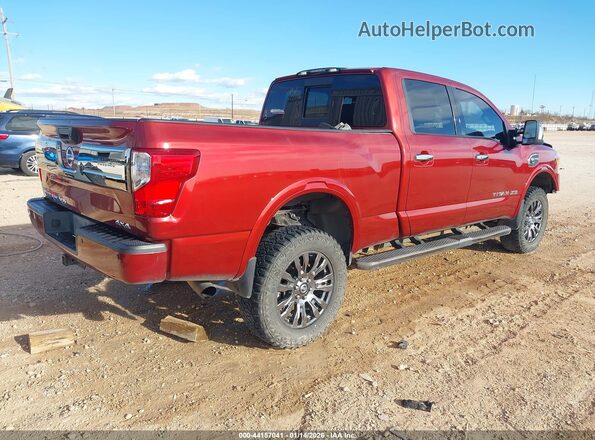 1N6BA1F41GN516397 2016 NISSAN TITAN XD Burgundy Rear right