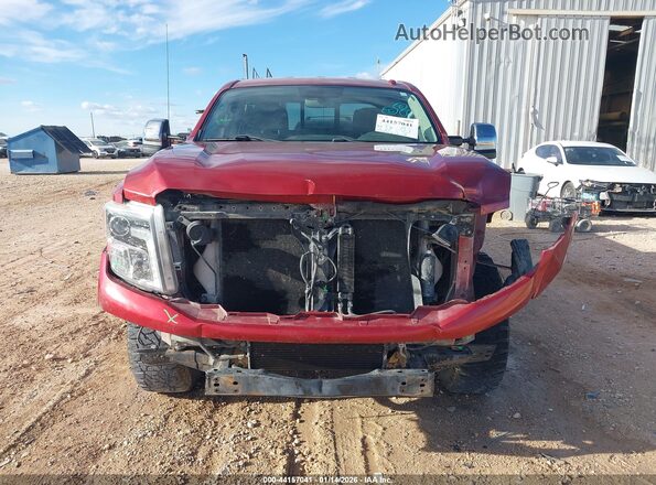 1N6BA1F41GN516397 2016 NISSAN TITAN XD Burgundy Rear interior view