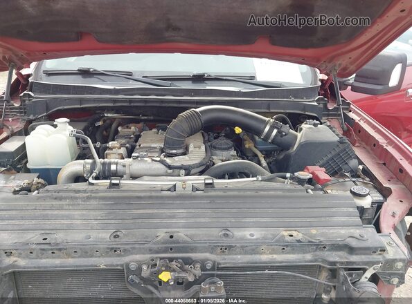 1N6BA1F44JN525974 2018 NISSAN TITAN XD Red უკანა ხედი