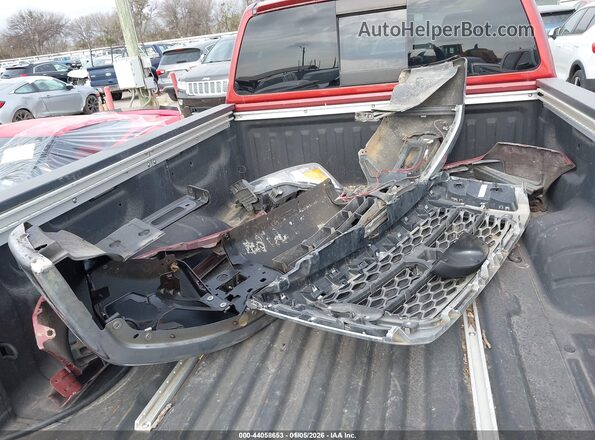 1N6BA1F44JN525974 2018 NISSAN TITAN XD Red ხელსაწყოთა პანელის ხედი