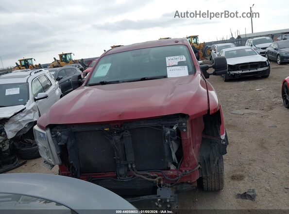 1N6BA1F44JN525974 2018 NISSAN TITAN XD Red უკანა სალონის ხედი