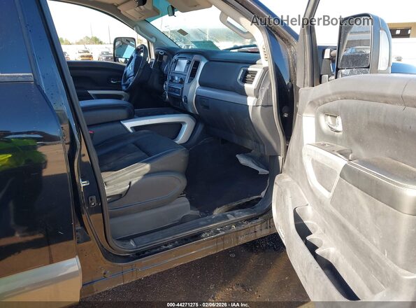 1N6BA1F45HN533768 2017 NISSAN TITAN XD Black Vista interior delantera