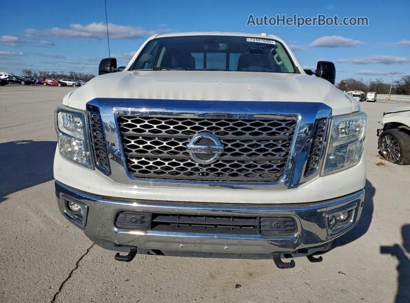 1N6BA1F46GN509137 2016 NISSAN TITAN Белый Вид сзади