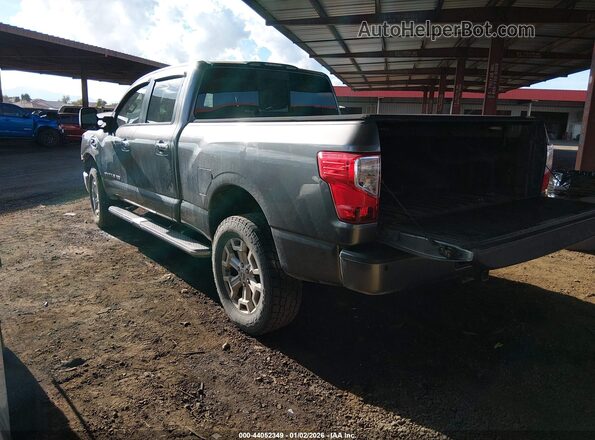 1N6BA1F48HN508198 2017 NISSAN TITAN XD Gray Rear left