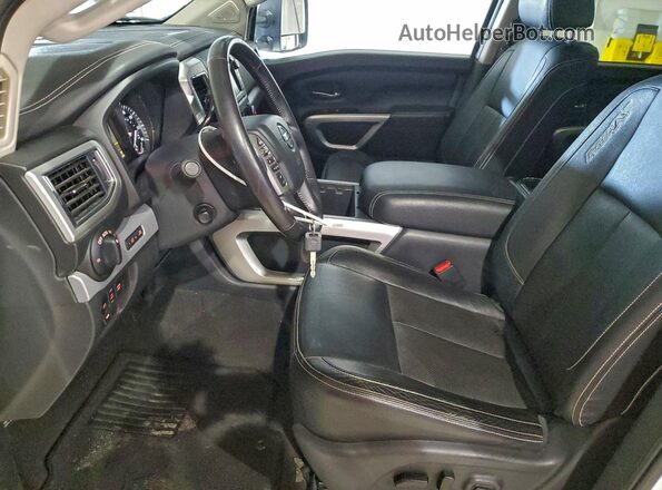 1N6BA1F49KN511134 2019 NISSAN TITAN White წინა სალონის ხედი