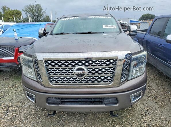 1N6BA1F4XGN517483 2016 NISSAN TITAN Gray 