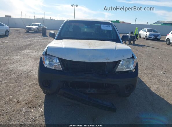 1N6BD0CT3HN759918 2017 NISSAN FRONTIER Белый Вид щитка приборов