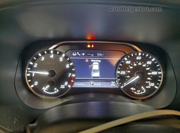 1N6ED1CM1NN684708 2022 NISSAN FRONTIER Gray Սարքավորումների վահանակի տեսք