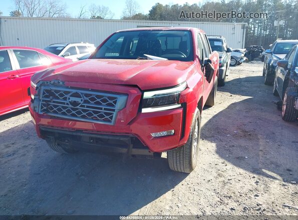 1N6ED1EJ4PN669741 2023 NISSAN FRONTIER Red Przód lewy