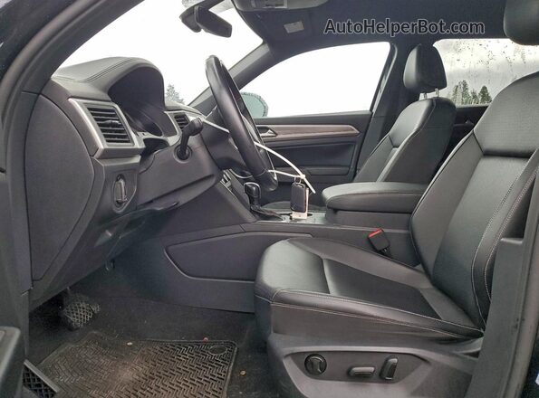 1V24C2CA7LC202831 2020 VOLKSWAGEN ATLAS Black Vista interior delantera