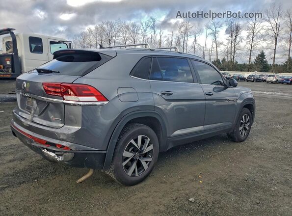 1V24C2CA7LC204112 2020 VOLKSWAGEN ATLAS Угольный Задняя правая четверть