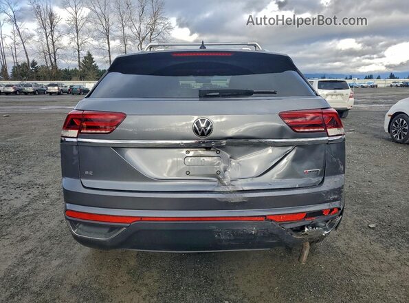 1V24C2CA7LC204112 2020 VOLKSWAGEN ATLAS Угольный Вид сзади