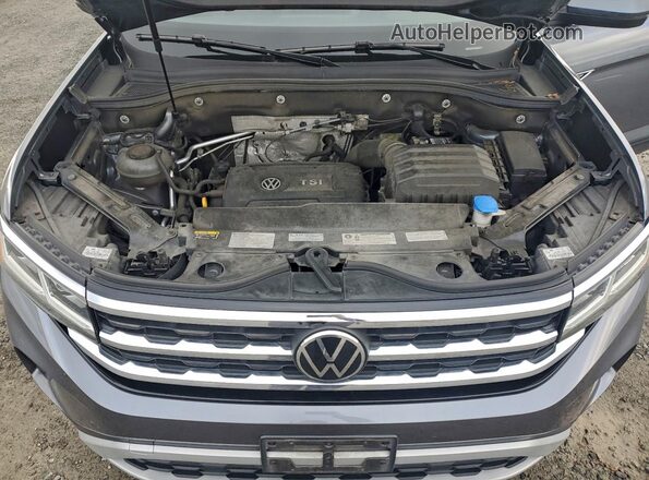 1V24C2CA7LC204112 2020 VOLKSWAGEN ATLAS Угольный Вид подкапотного пространства