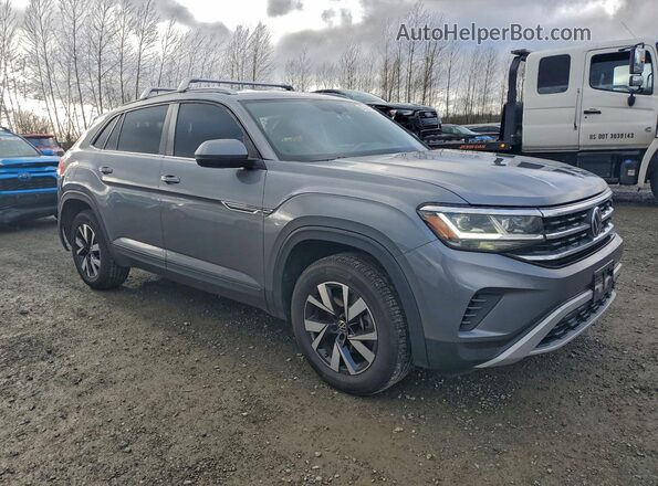1V24C2CA7LC204112 2020 VOLKSWAGEN ATLAS Угольный Передняя правая четверть