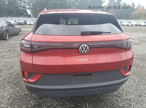 1V25MPE85RC005304 2024 VOLKSWAGEN ID.4 Red Widok z tyłu