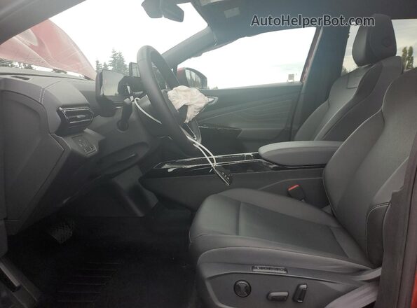 1V25MPE85RC005304 2024 VOLKSWAGEN ID.4 Red Widok wnętrza z przodu