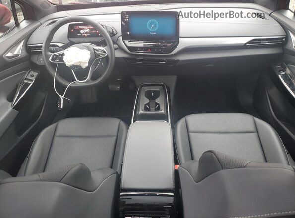 1V25MPE85RC005304 2024 VOLKSWAGEN ID.4 Red Widok deski rozdzielczej