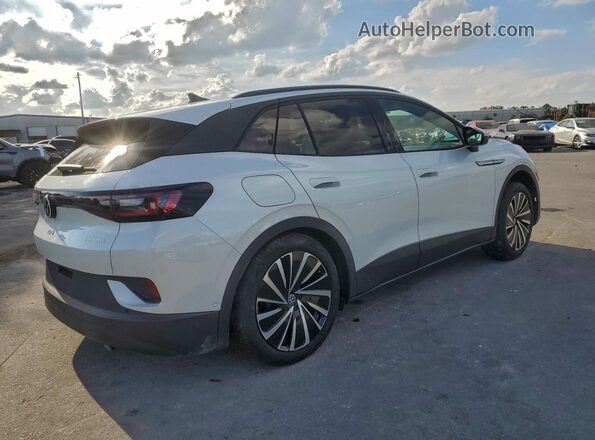 1V25MPE88RC006074 2024 VOLKSWAGEN ID.4 Белый Задняя правая четверть