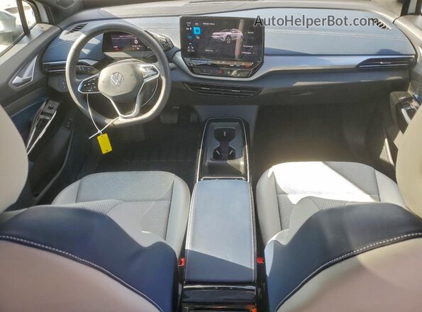 1V25MPE88RC006074 2024 VOLKSWAGEN ID.4 Белый Вид панели приборов