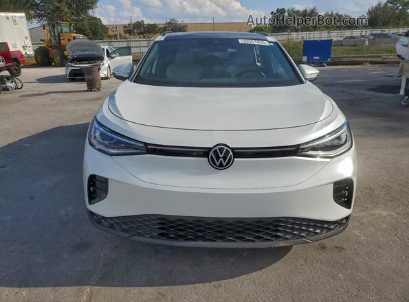 1V25MPE88RC006074 2024 VOLKSWAGEN ID.4 Белый Вид спереди