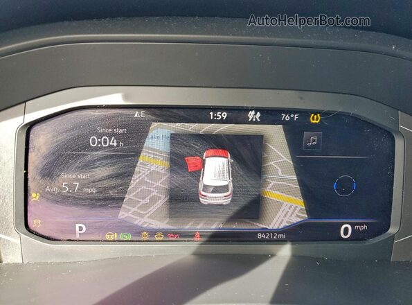 1V2BC2CA6PC201408 2023 VOLKSWAGEN ATLAS Серый Вид щитка приборов
