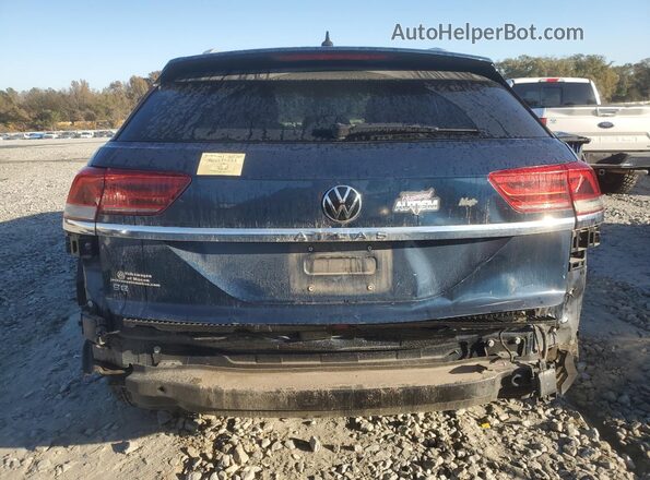 1V2DC2CA7MC217878 2021 VOLKSWAGEN ATLAS Синий Вид сзади