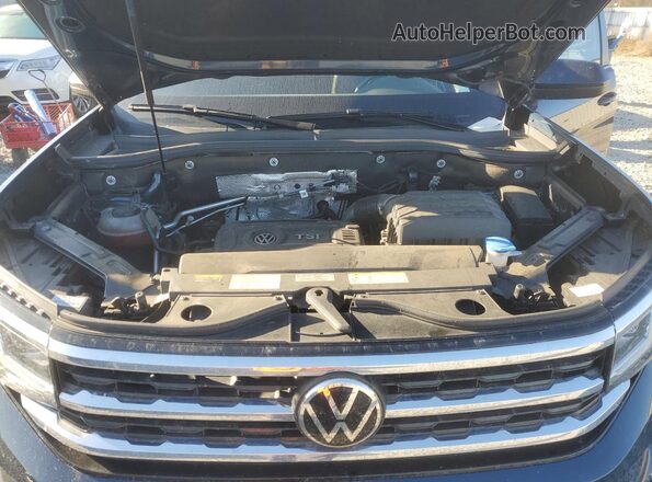 1V2DC2CA7MC217878 2021 VOLKSWAGEN ATLAS Синий Вид подкапотного пространства