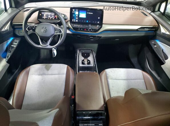 1V2DNPE87PC042019 2023 VOLKSWAGEN ID.4 White წინა პანელის ხედი