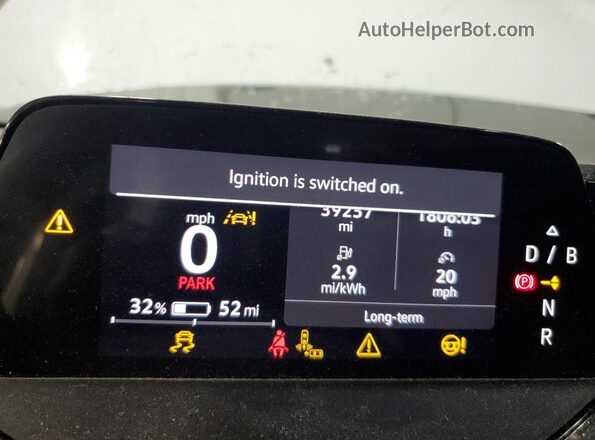 1V2DNPE87PC042019 2023 VOLKSWAGEN ID.4 White ხელსაწყოთა პანელის ხედი
