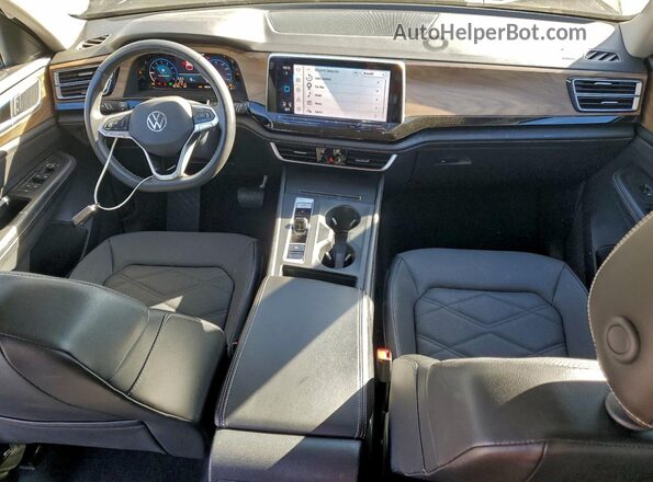 1V2DR2CA1RC565956 2024 VOLKSWAGEN ATLAS Black Vista del salpicadero