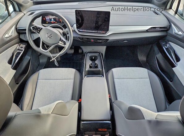 1V2DSPE8XSC005449 2025 VOLKSWAGEN ID.4 White Вид панелі приладів