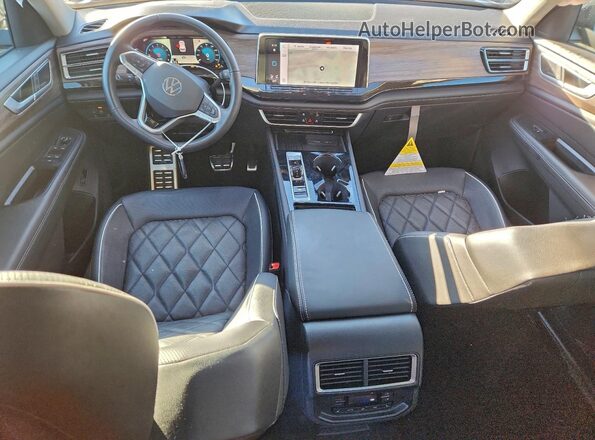 1V2FR2CA8SC527882 2025 VOLKSWAGEN ATLAS Black Widok deski rozdzielczej