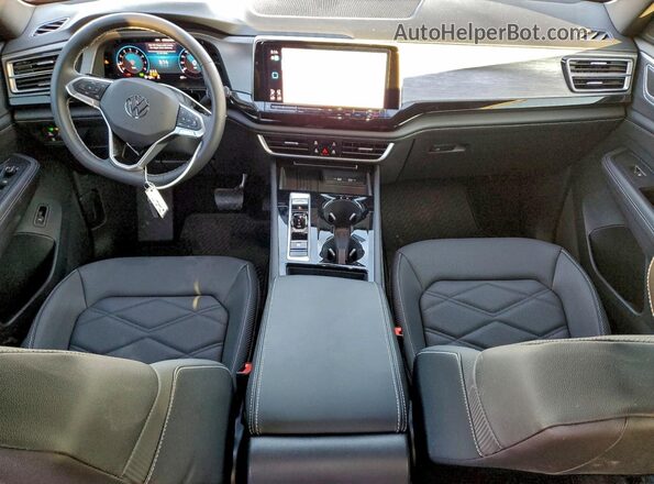 1V2HC2CA0TC200467 2026 VOLKSWAGEN ATLAS Black Widok deski rozdzielczej