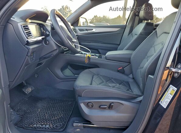 1V2HC2CA0TC200467 2026 VOLKSWAGEN ATLAS Black Widok wnętrza z przodu