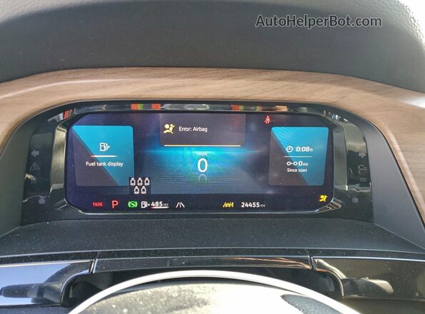 1V2HR2CA4SC518637 2025 VOLKSWAGEN ATLAS Gray Vista del cuadro de instrumentos
