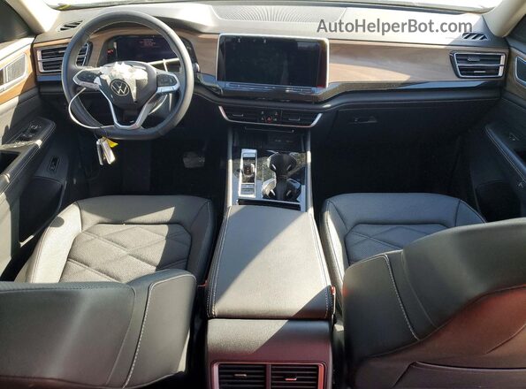1V2HR2CA4SC518637 2025 VOLKSWAGEN ATLAS Gray Առջևի վահանակի տեսք