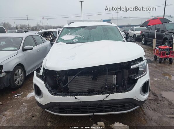 1V2HR2CA7RC593228 2024 VOLKSWAGEN ATLAS White ხელსაწყოთა პანელის ხედი