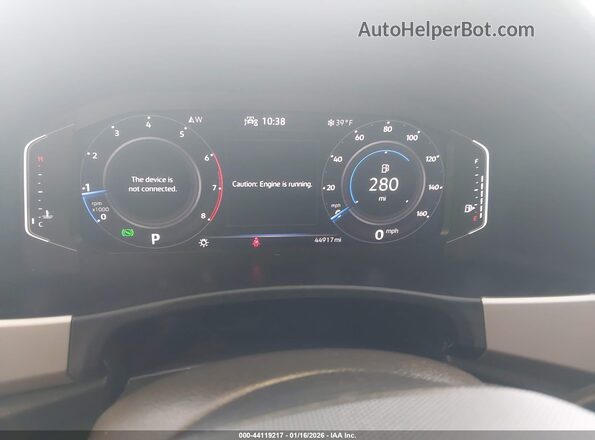 1V2JR2CA1PC548834 2023 VOLKSWAGEN ATLAS White Widok tylnych siedzeń