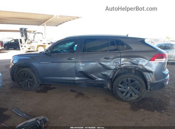 1V2KE2CA7NC205233 2022 VOLKSWAGEN ATLAS Gray Widok wnętrza 360 stopni