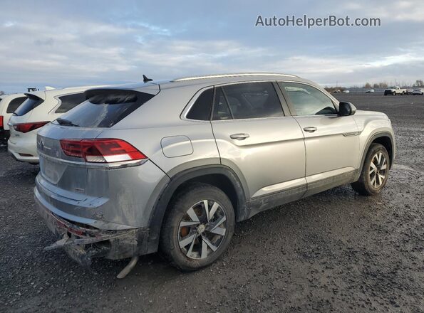1V2MC2CA4LC207694 2020 VOLKSWAGEN ATLAS Silver Задня права чверть