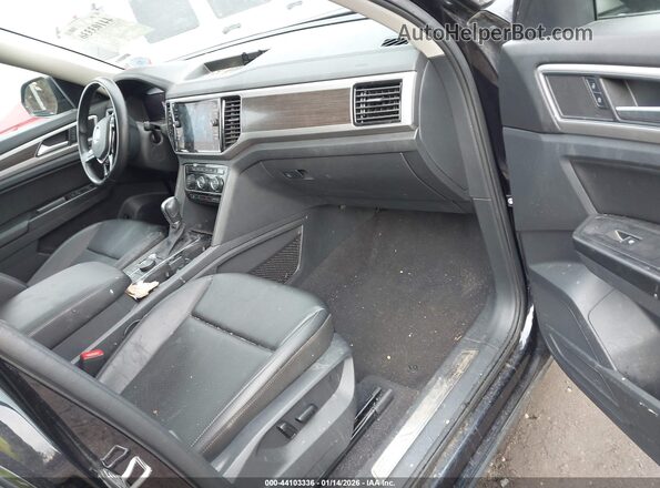 1V2MR2CA4KC530611 2019 VOLKSWAGEN ATLAS Black Widok wnętrza z przodu
